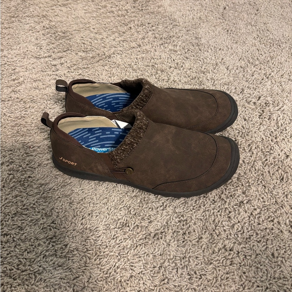 J Brand Alice Casual Slip On, Women’s Size 11, Brown